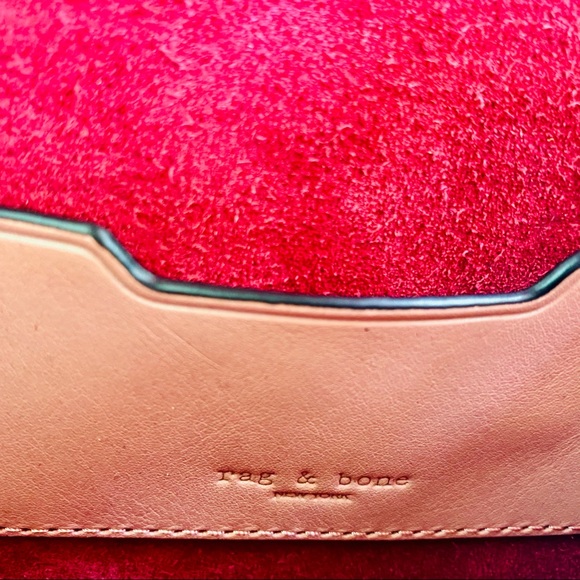 Rag & Bone Dusty Pink Micro Atlas Crossbody EUC - Picture 14 of 16